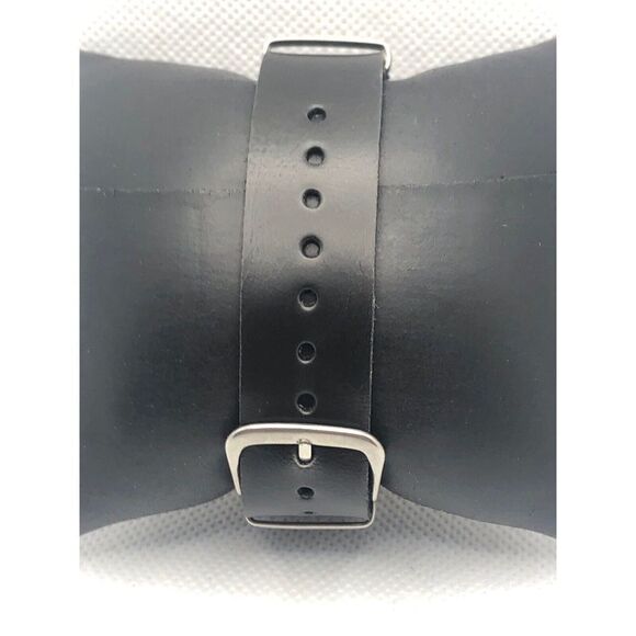 Fossil ES3343 Women's Black Leather Analog Champagne Dial Quartz Watch LP223 - Picture 4 of 9